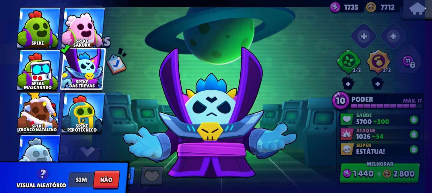 BRAWL STARS 75 BRAWLERS | NÍVEL 101 | 17.750 TROFÉUS | 9 LENDÁRIOS | 166 SKINS