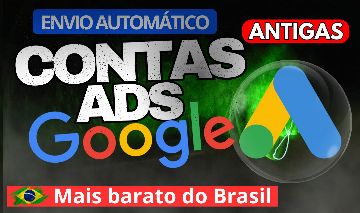 GOOGLE ADS CONTAS GMAIL | PROMOÇÃO