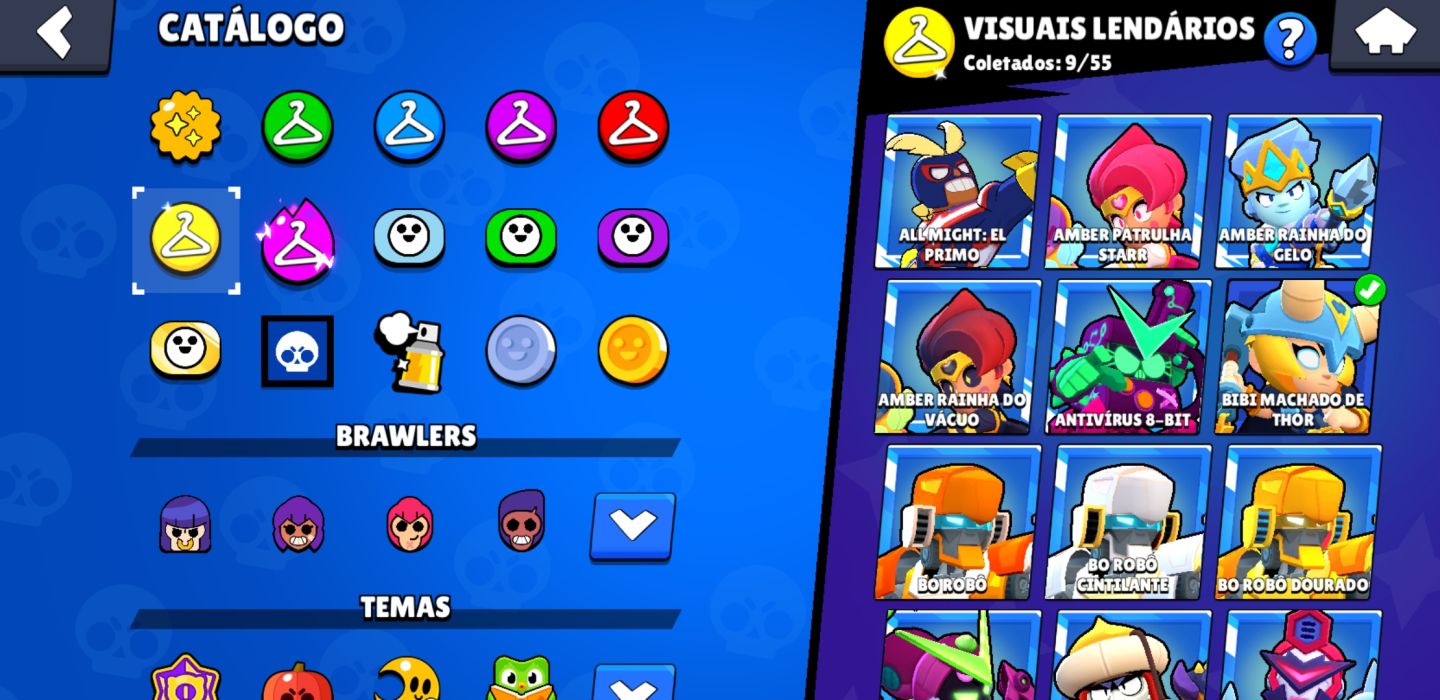 CONTA BRAWL STARS 50K DE TROFÉUS PRA SAIR LOGO