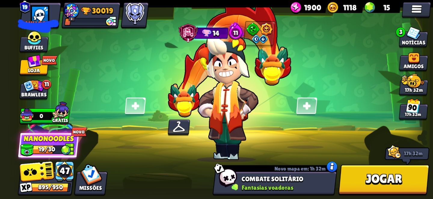 CONTA DE BRAWL STARS 30K+ TROFÉUS FULL ACESSO