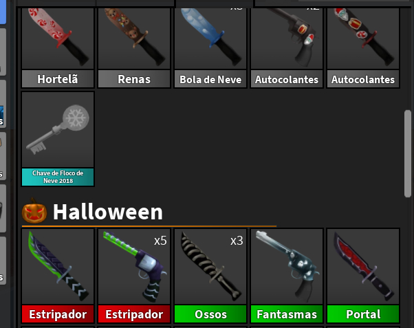 Facas e Armas Murder Mystery 2 | MM2 |