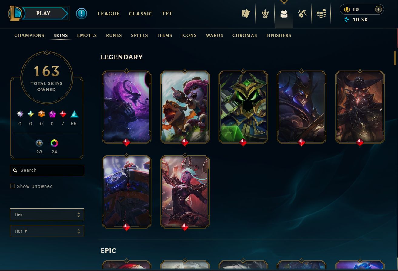 Conta Esmeralda 4 66% Winrate HANDLVL TODOS OS CHAMPIONS