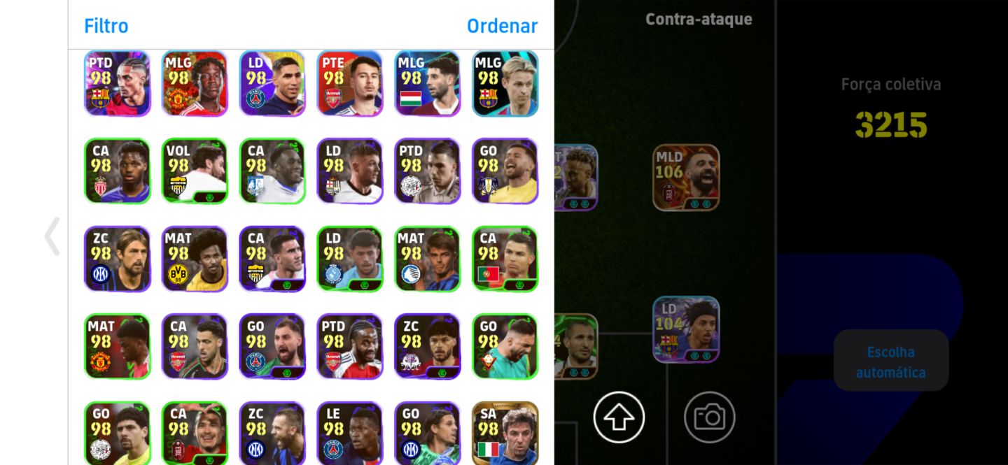 Conta efootball melhor Ronaldinho