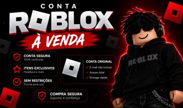 CONTA ROBLOX HEADLESS + STORMBREAK HORNS - 150K+ GASTOS