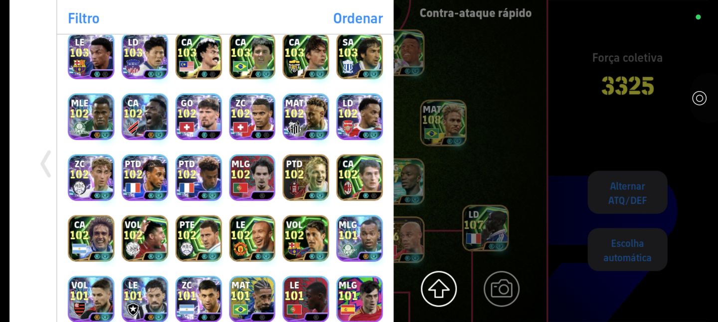 A conta mais completa do Efootball