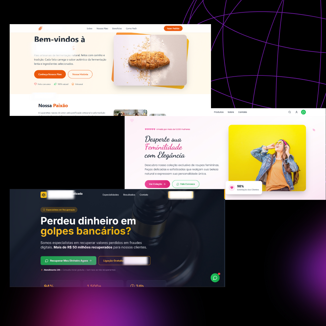 Crio uma Landing Page