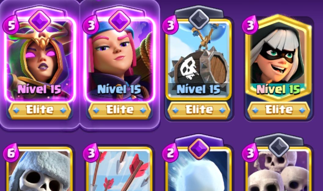 CONTAS CLASH ROYALE LEVEL 15 COM MUITOS EMOJIS