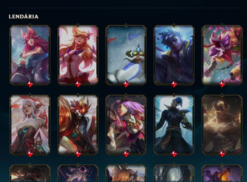 CONTA LOL MESTRE + VALORANT EX-IMORTAL | 241 SKINS | PRESTÍGIO + ULTIMATE