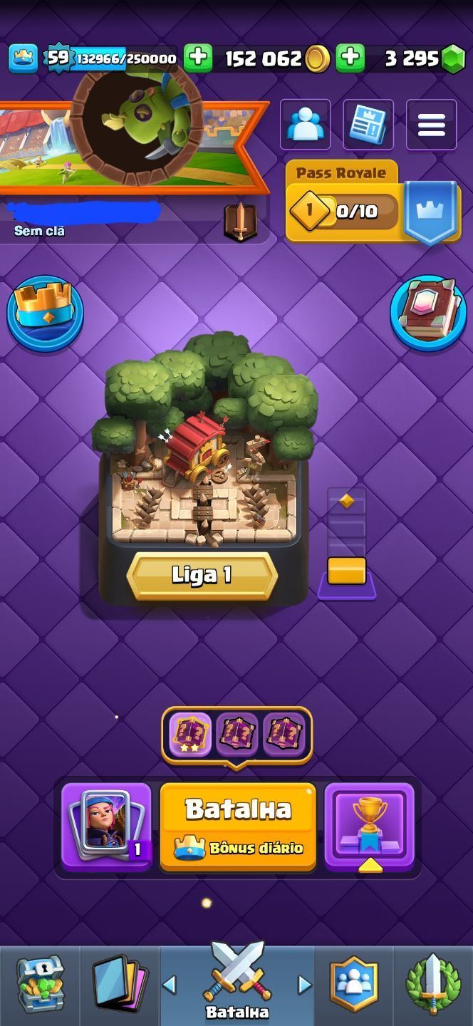 Conta de clas Royale+ brawl Star