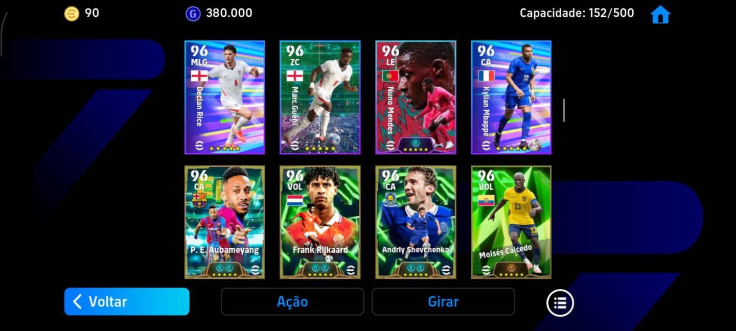 Conta de Efootball Mobile