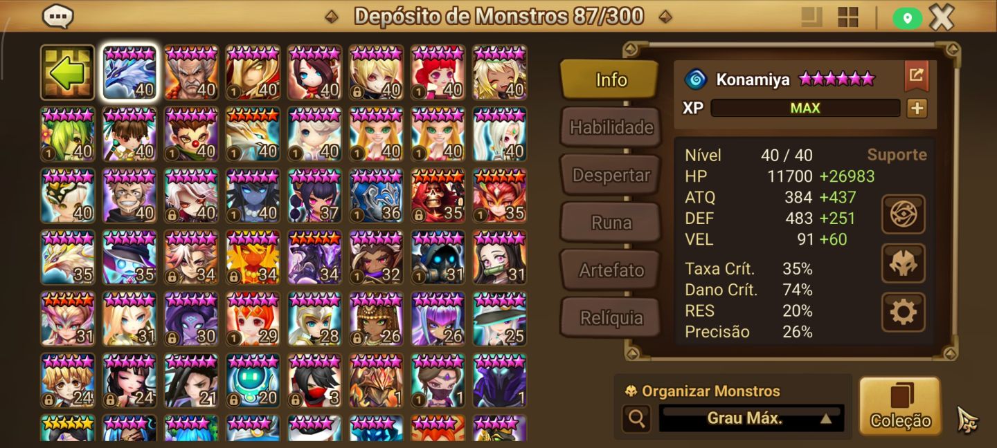 Ásia summoners war 2 Ld ciri light e veronica