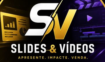 Slides escolar, PDF e edição de vídeos (NEON SLIDES)