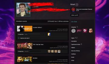 CONTA CS2 Prime com medalha + 40 jogos