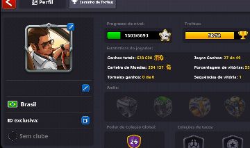 CONTA 8 BALL POOL + CONTA SURPRESA !