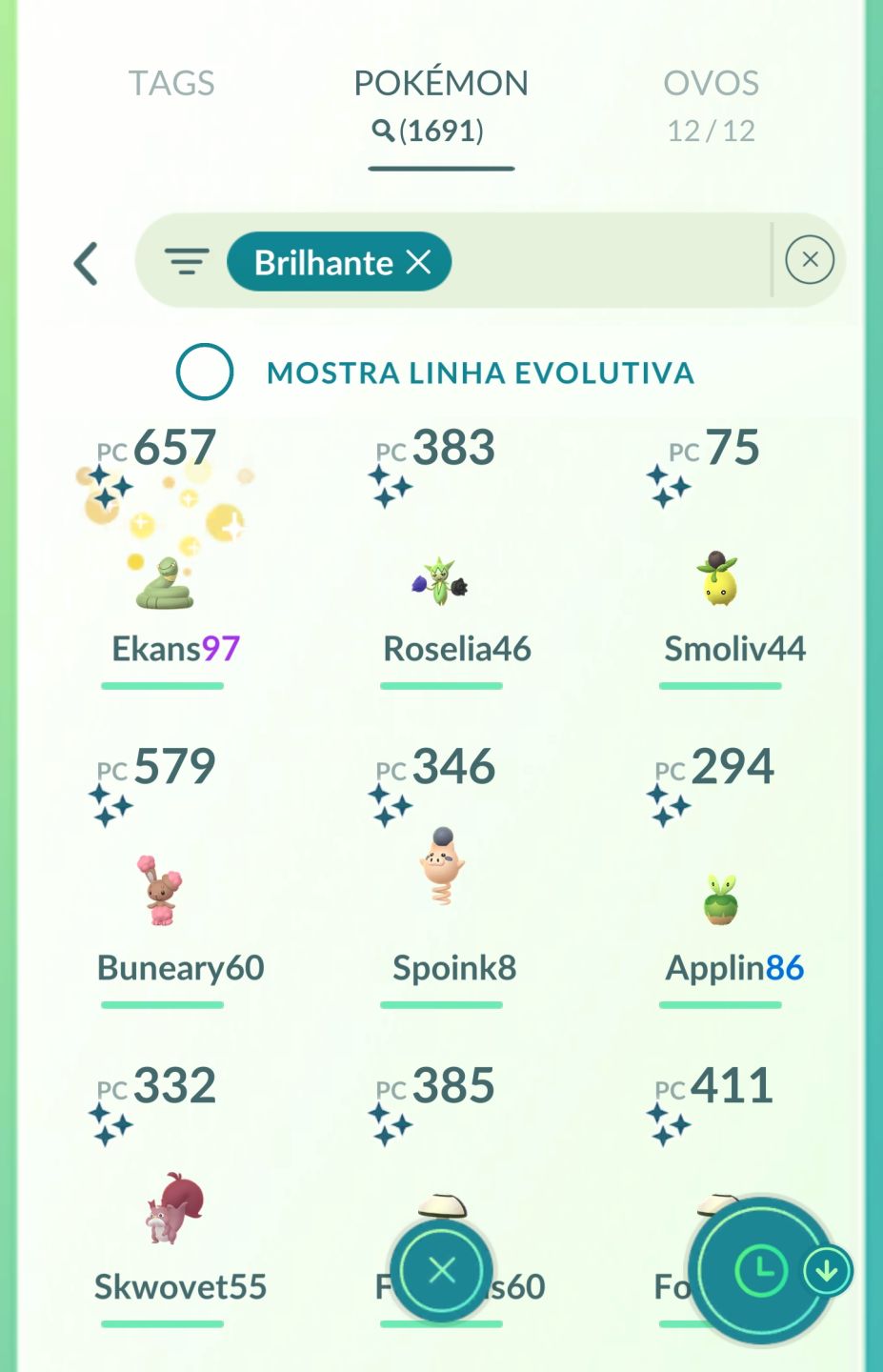 Conta Pokemon GO 2016