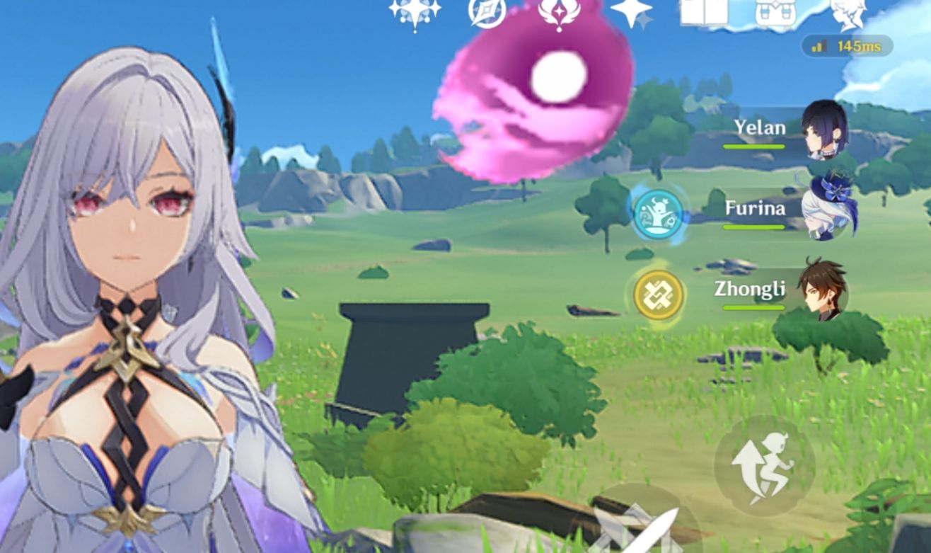 Conta genshin com vários boneco ja end game ar59
