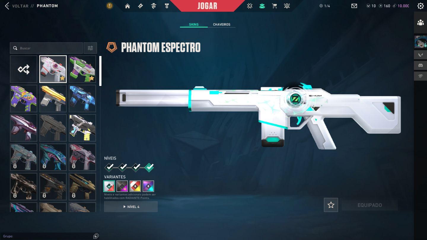 Conta de Valorant com Skins + Vandal Champions 2023