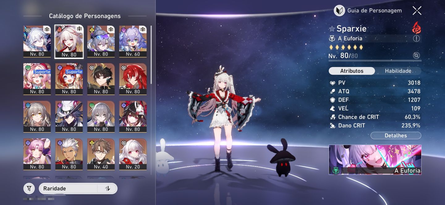 CONTA COM SPARXIE+BIS, YAO GUANG+BIS, SPARKLE+BIS, ASHVEIL, LOBA 999 E MAIS!