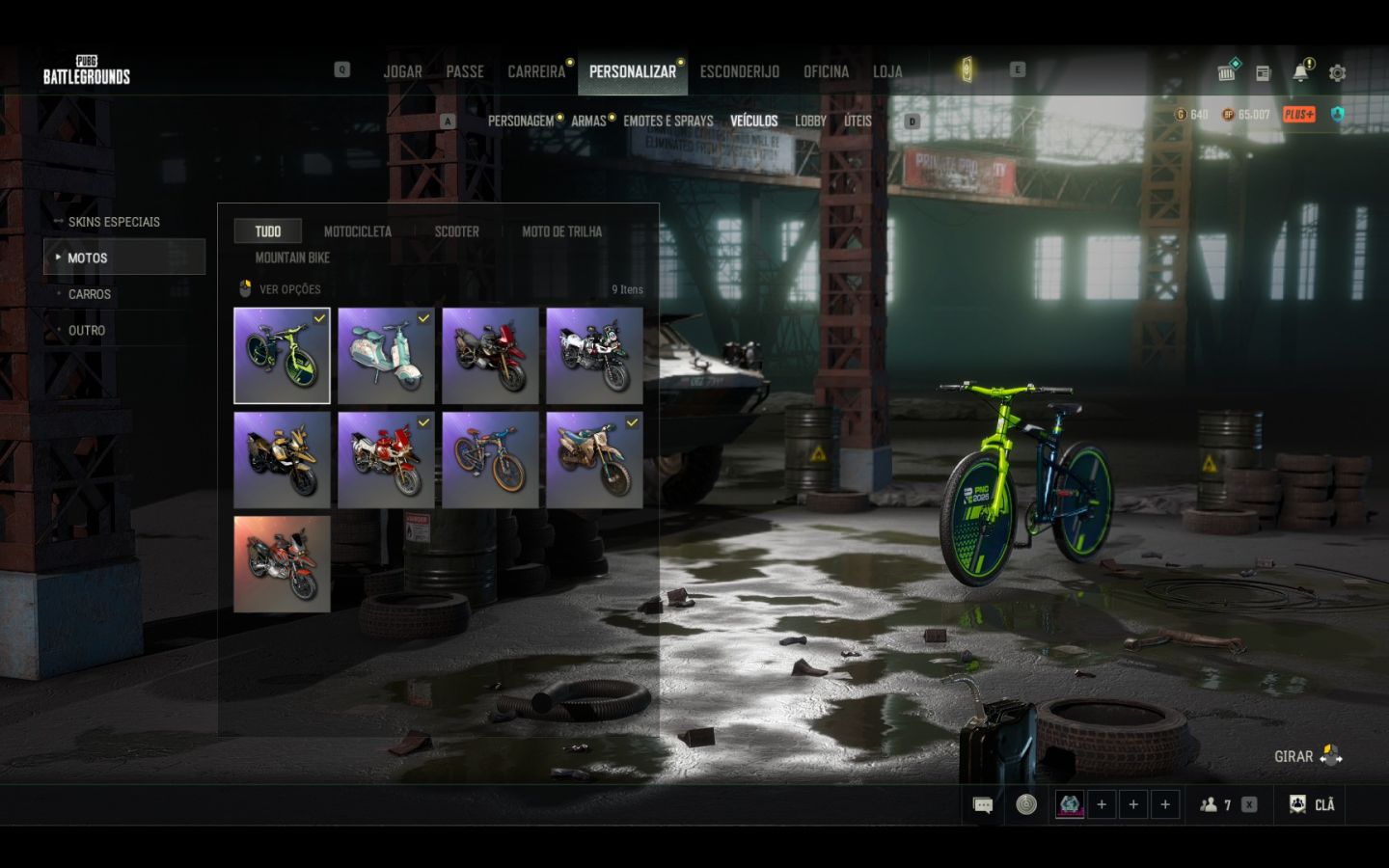 CONTA PUBG ARMAS PREGRESSIVA RARAS PERSONAGEM RAROS CONTA INSANA