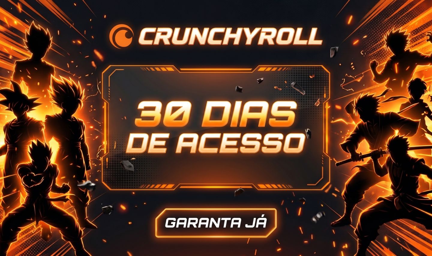 Crunchyroll Assinatura com Garantia de 30 Dias