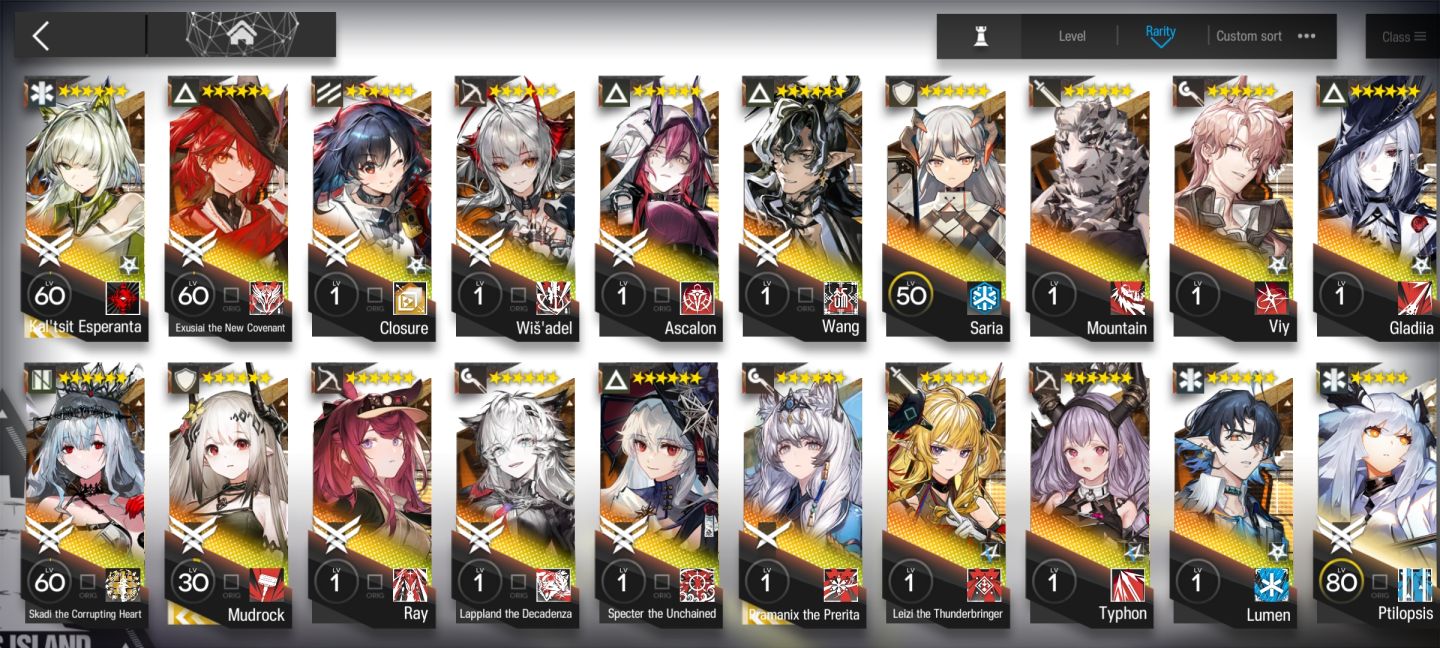 Conta mid game full meta! 7 limitados (W Alter, Wang, Exusiai e +) Arknights.