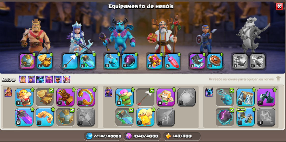 CV 13 FULL - RECÉM CV 14, 8077 GEMAS, BASTANTE EQUIPAMENTO, SKINS | ENVIO RAPIDO