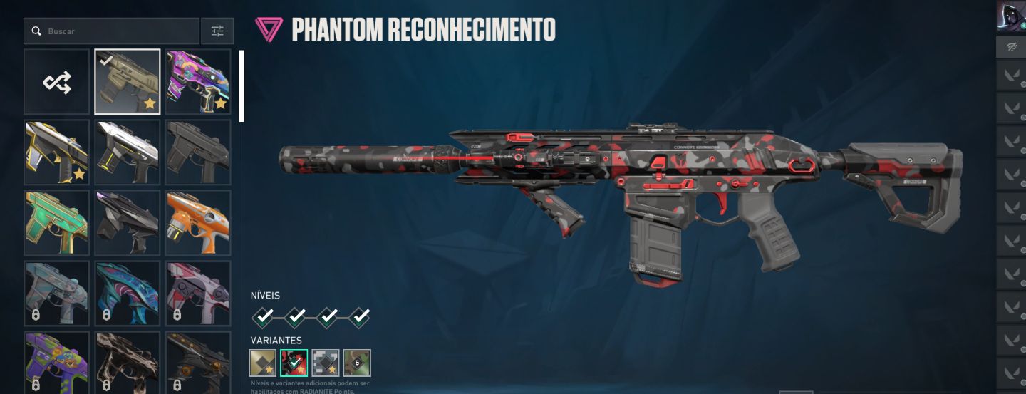 CONTA VALORANT IMORTAL 1 | KARAMBIT + BUTTERFLY + CHAMPIONS 2023