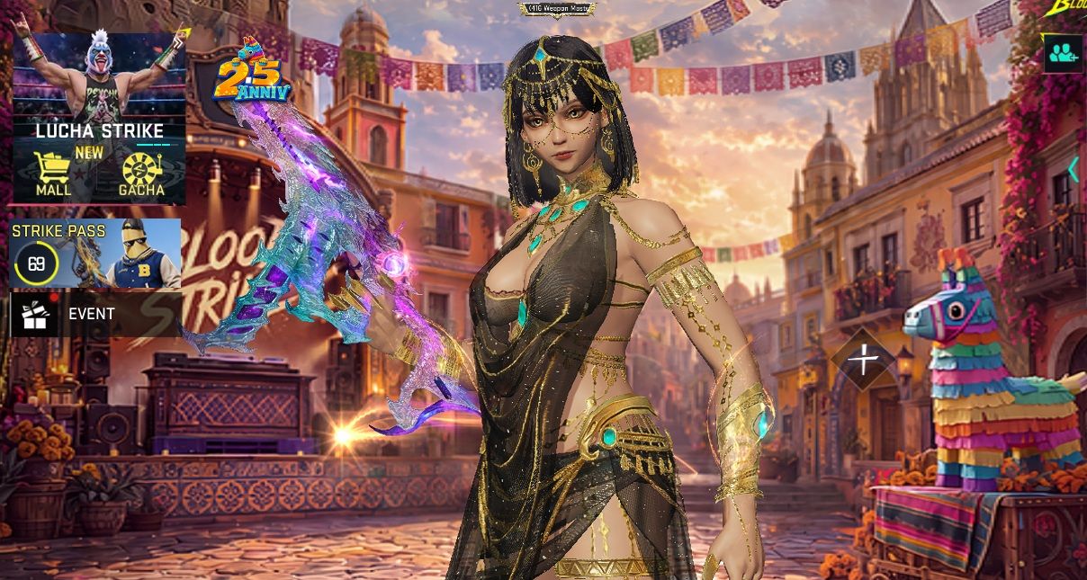 CONTA BLOODSTRIKE COM 1959 DE GOLD