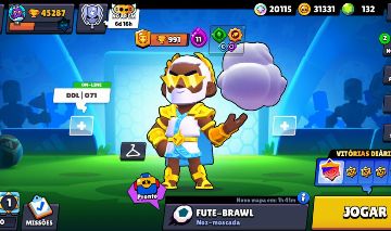 CONTA BRAWL STARS ANTIGA PRA LOGO