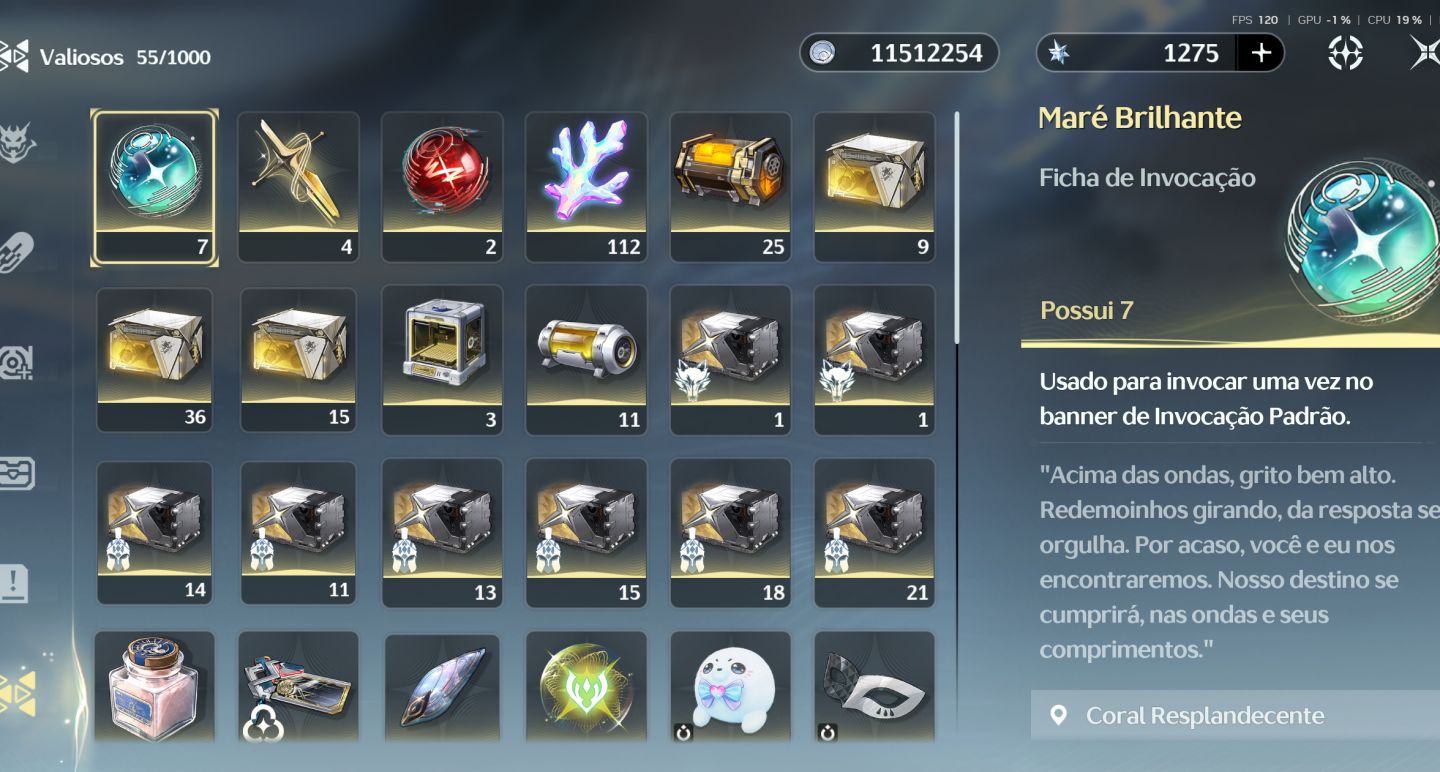 Conta wuthering lvl 53