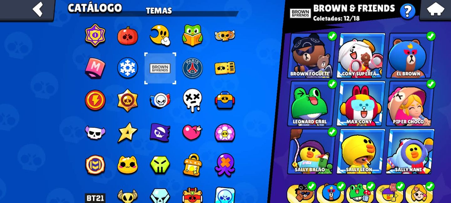 CONTA DE BRAWL STARS FOCADA EM GAMEPLAY!!