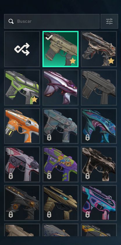 CONTA VALORANT COM DIVERSAS SKINS