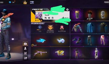 Conta de free fire com punho e coelhão pronta pra ir ap (preço negociável)