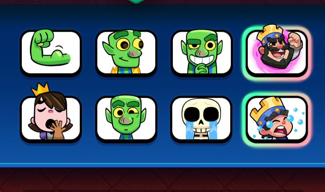 Conta Clash Royale com costemicos raros e que não voltam mais
