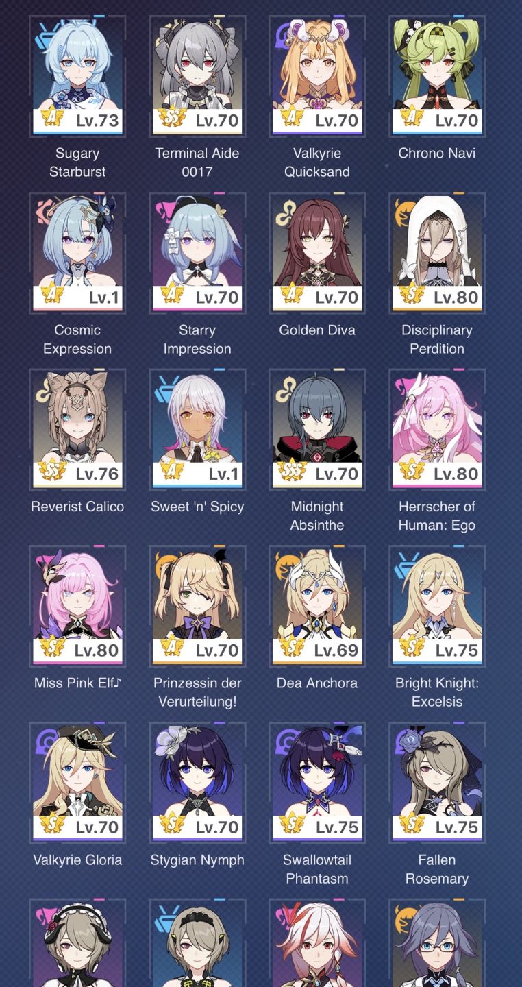Genshin AR60 - 27 T5 + Conta Honkai StarRail 14 5 ESTRELAS + Honkai 3rd
