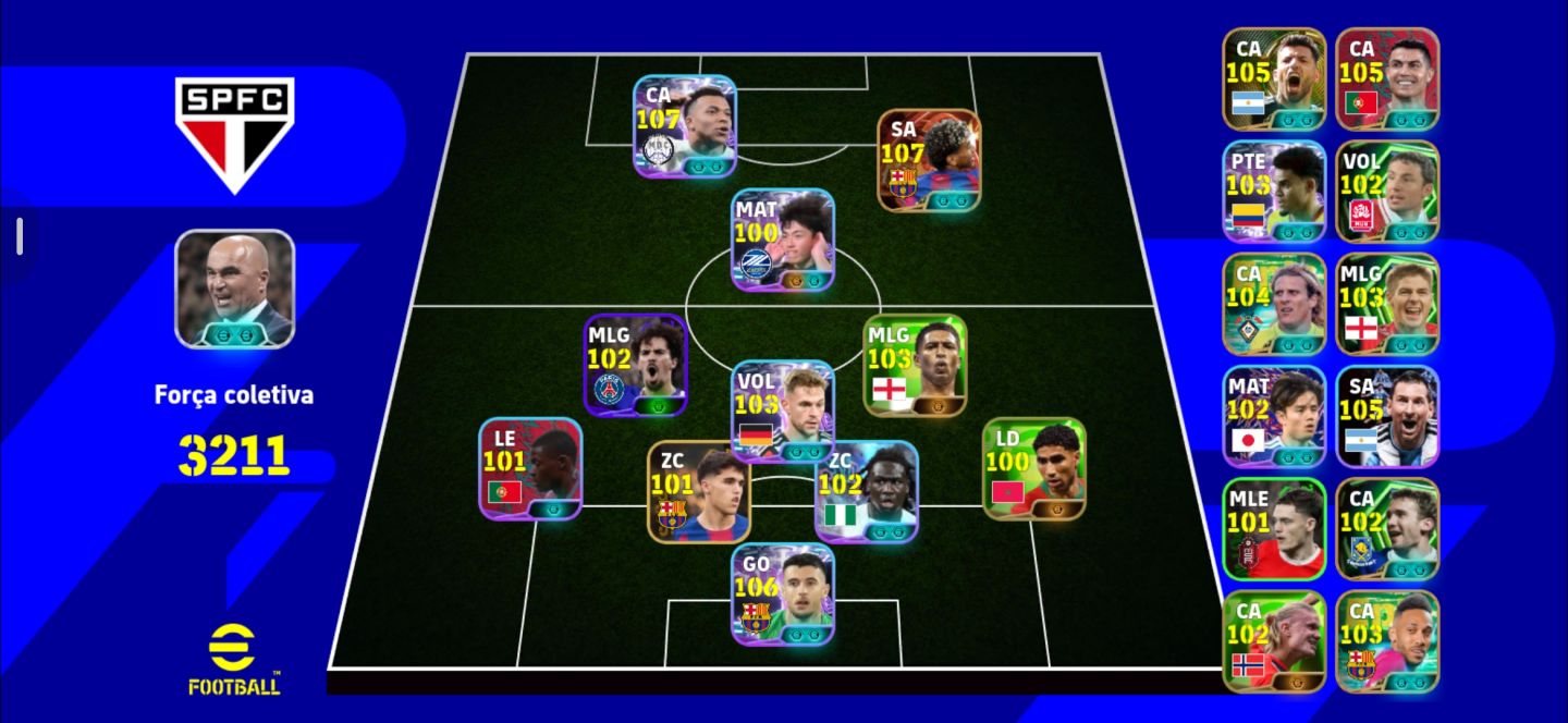 Conta de efootball