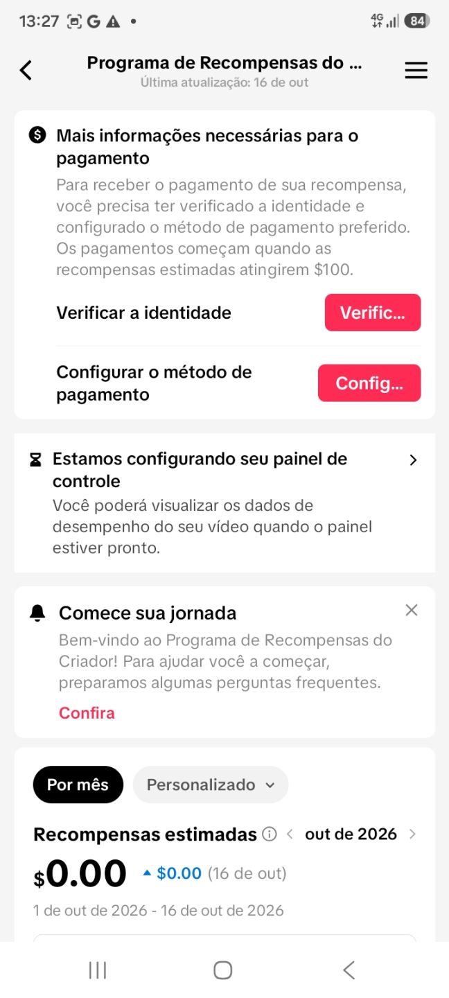 CONTA TIK TOK BR 11.OOO SEGUIDORES COM (VITRINE ON + PROGRAMAS DE RECOMPESAS $ )