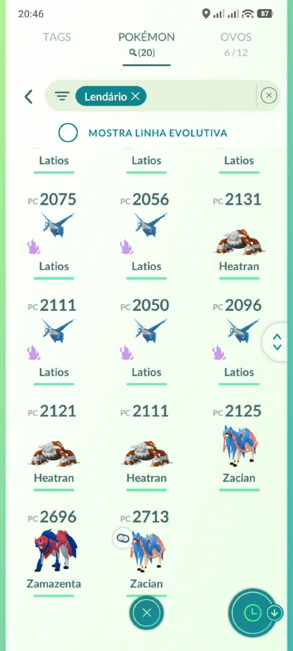 Pokémon GO Lvl 42 | Latios 100% IV + 20 Lendários | Ler Descrição (Saldo Negativ