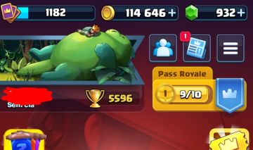 Conta Clash Royale (5596 troféus/arena 16)