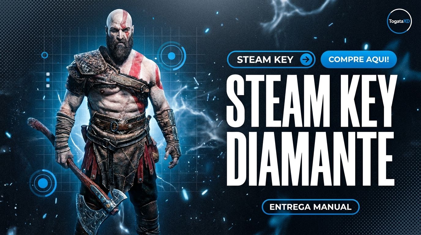 Steam Key Aleatória de 3 até 300 reais !