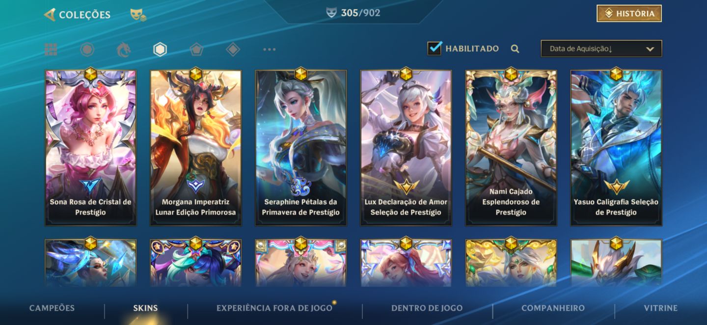 Conta de Wild Rift - Focada em Mid, Sup e Adc