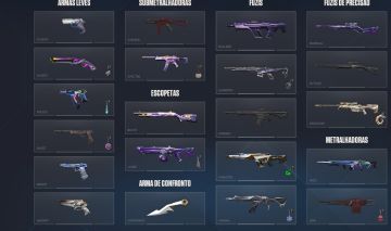 CONTA DE VALORANT COM PACOTE CHAMPIONS 2026, 3 FACAS VCT, E MUITAS OUTRAS SKINS