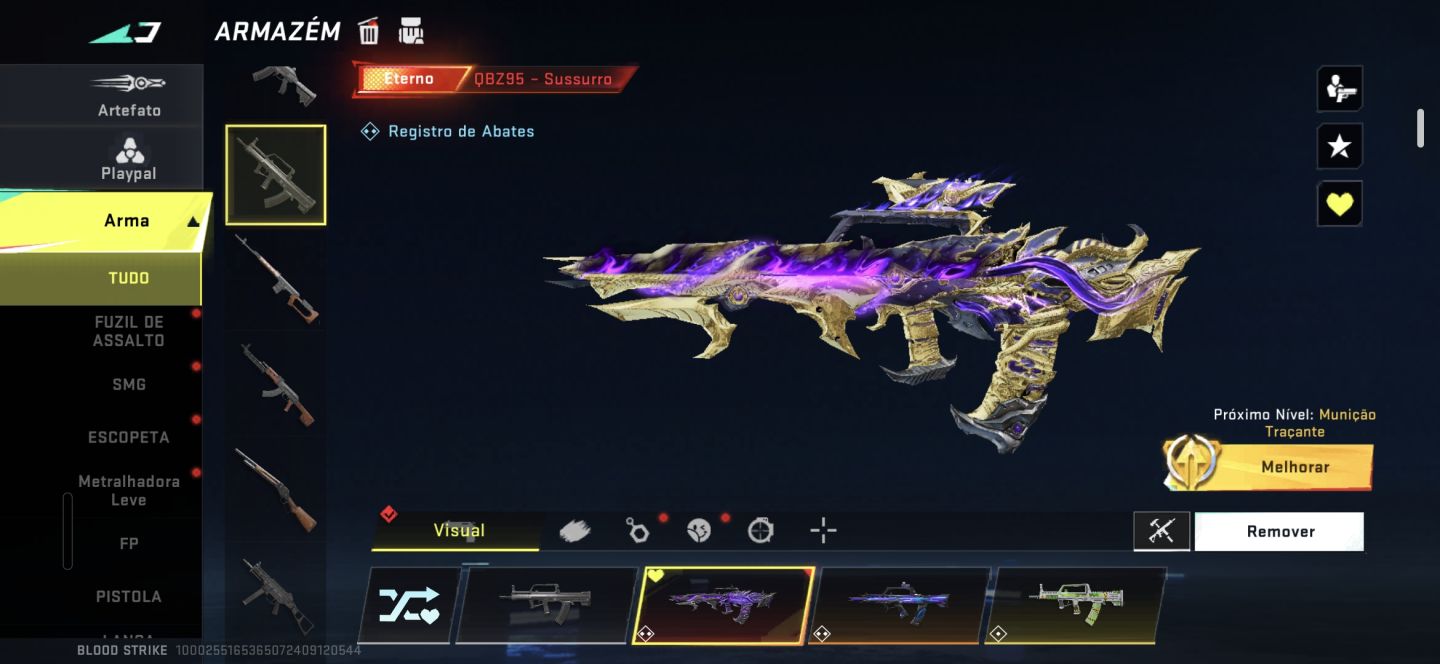CONTA COM 3 SKINS ETERNAS E 2 DA PARCERIA DO ATACK ON TITAN