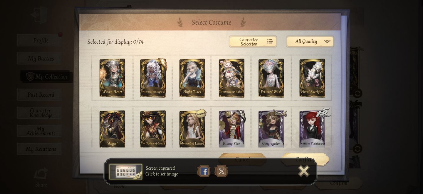 Conta Identity V com Ryuk e muito mais!