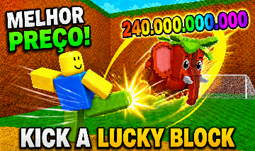 BRAINROT 240T+ [KICK A LUCKY BLOCK/CHUTE UM BLOCO DA SORTE - [ BARATO, RÁPIDO]