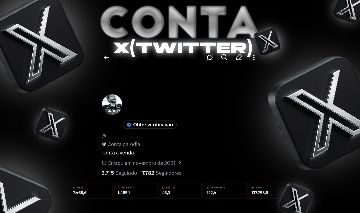 Conta X (Twitter) | 7.7k Seguidores | Nicho Futebol | Pronta para Monetizar