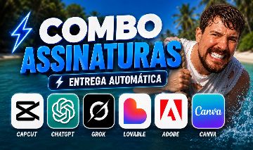 CAPCUT PRO | SUPER GROK AI | CHATGPT | LOVABLE | CANVA - ENTREGA AUTOMÁTICA