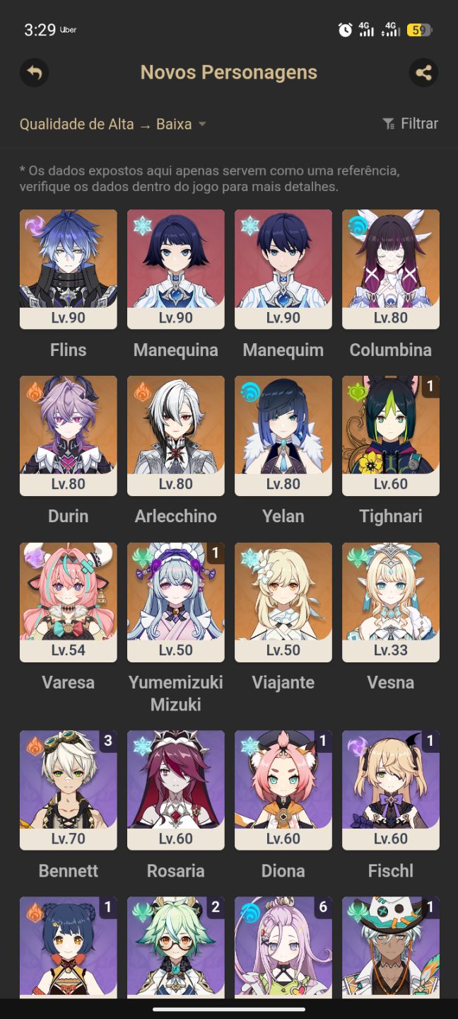 Conta hoyoverse! Boas build