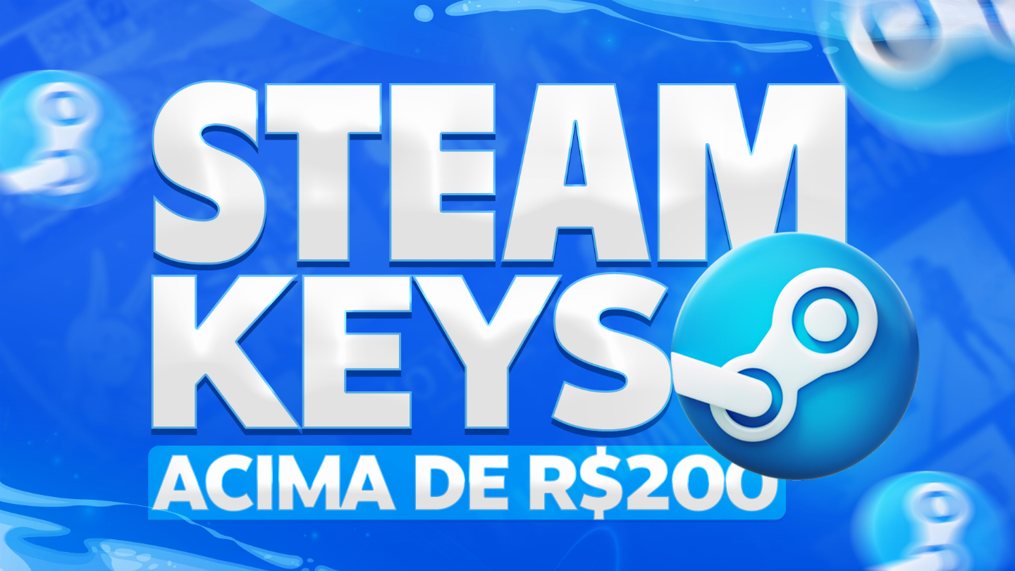 STEAM KEYS ALEATÓRIAS + JOGOS ACIMA DE R$90,00 E R$200,00 (ENVIO AUTOMÁTICO)