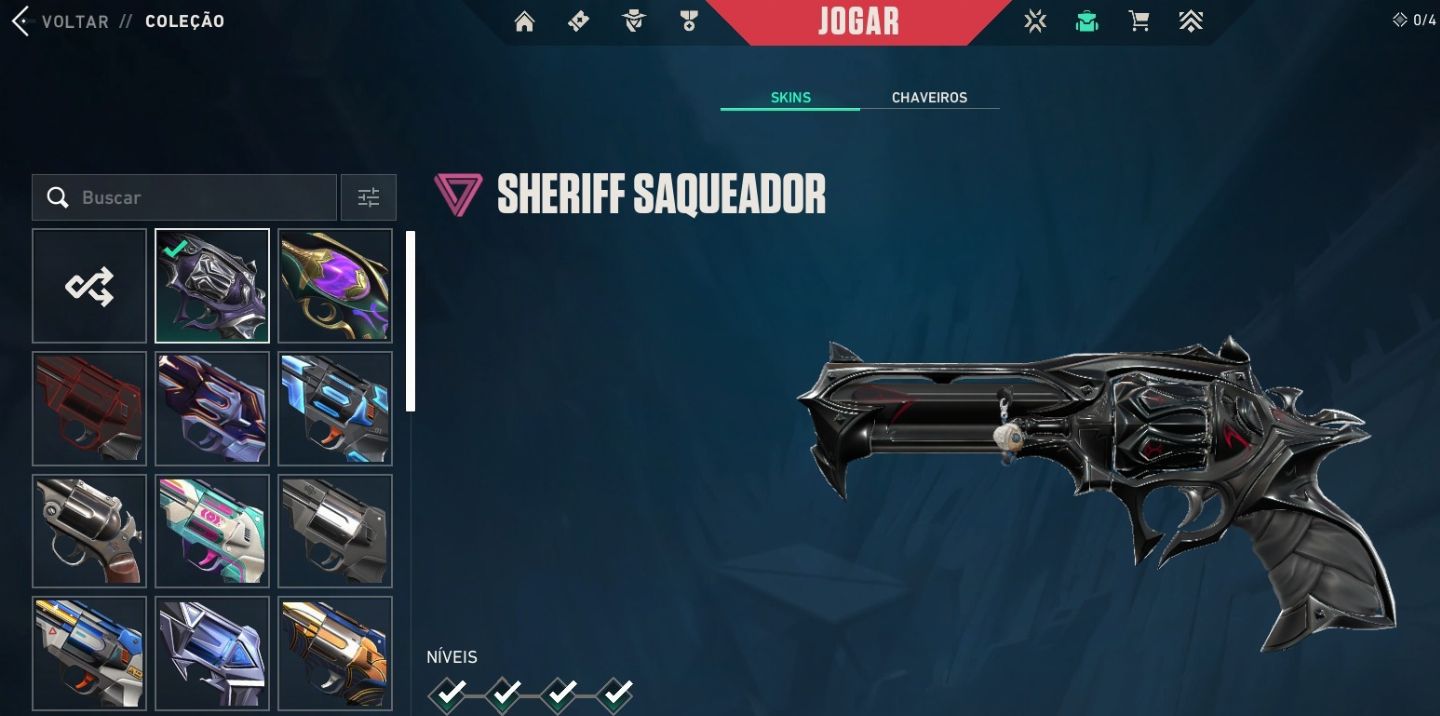 Conta Valorant VALOR NEGOCIÁVEL | Full acesso | R$ 4000 gastos | Muita skin